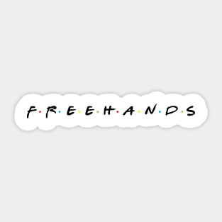 Freehands Sticker